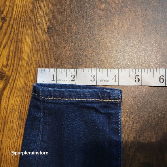 American Eagle Jeans 2 R Jegging Low Rise Next Level Stretch Dark Wash Denim - Picture 12 of 13